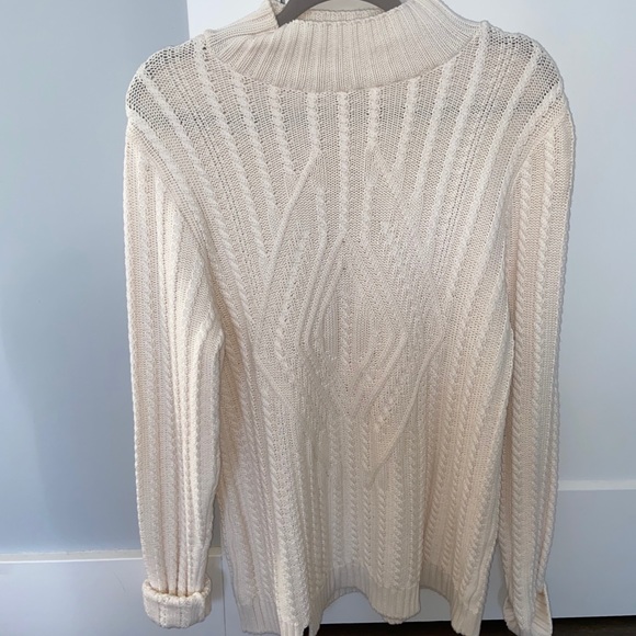 Cotton country knit sweater - Picture 1 of 3